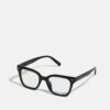 Pier One Unisex - Lunettes Anti-Lumière Bleue - Black