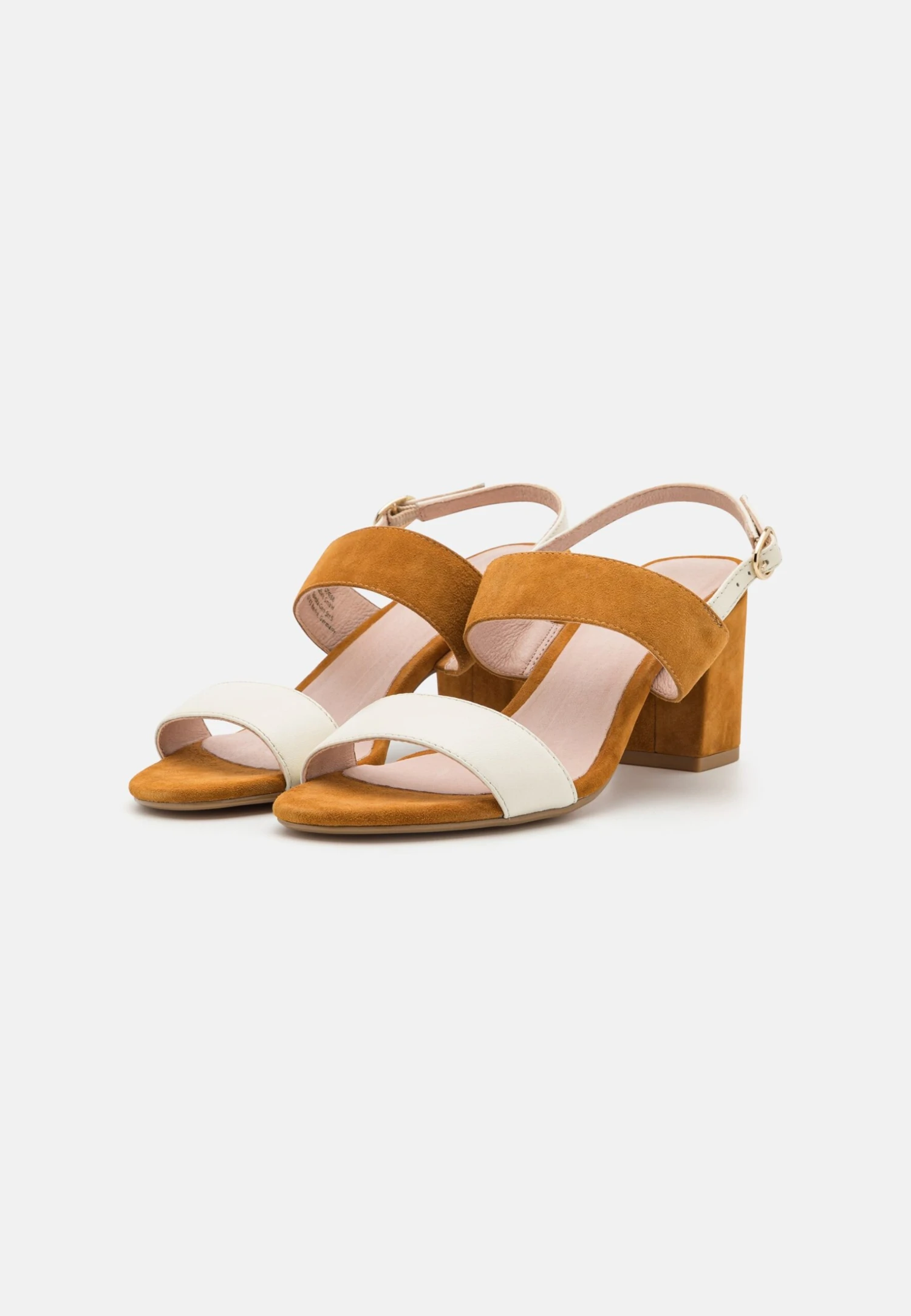 Pier One Leather - Sandales - White/Cognac – Image 3