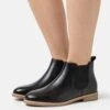 Pier One Leather - Boots À Talons - Black