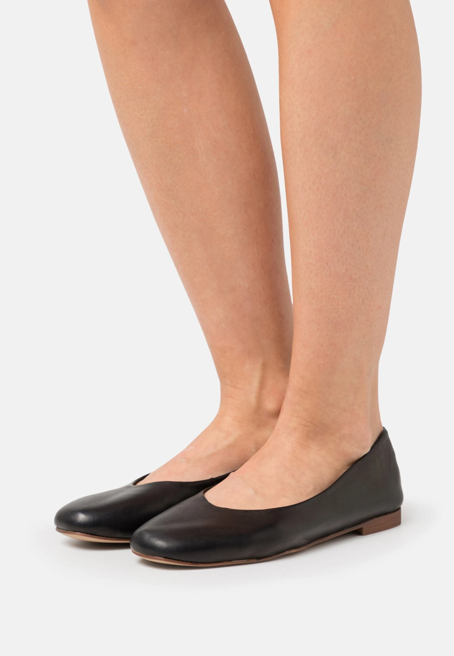 Pier One Leather - Ballerines - Black
