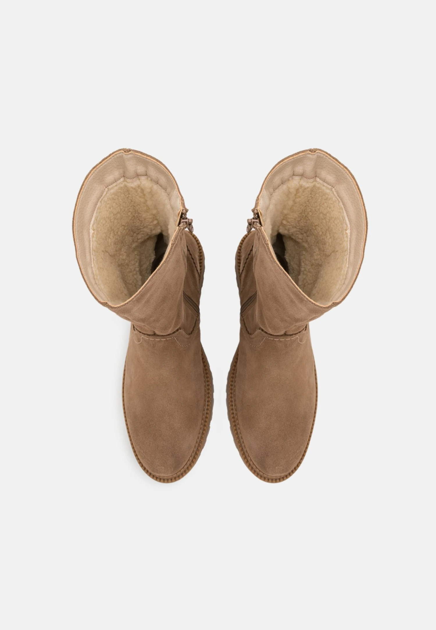 Pier One Leather Winter Boot - Bottes - Taupe – Image 6