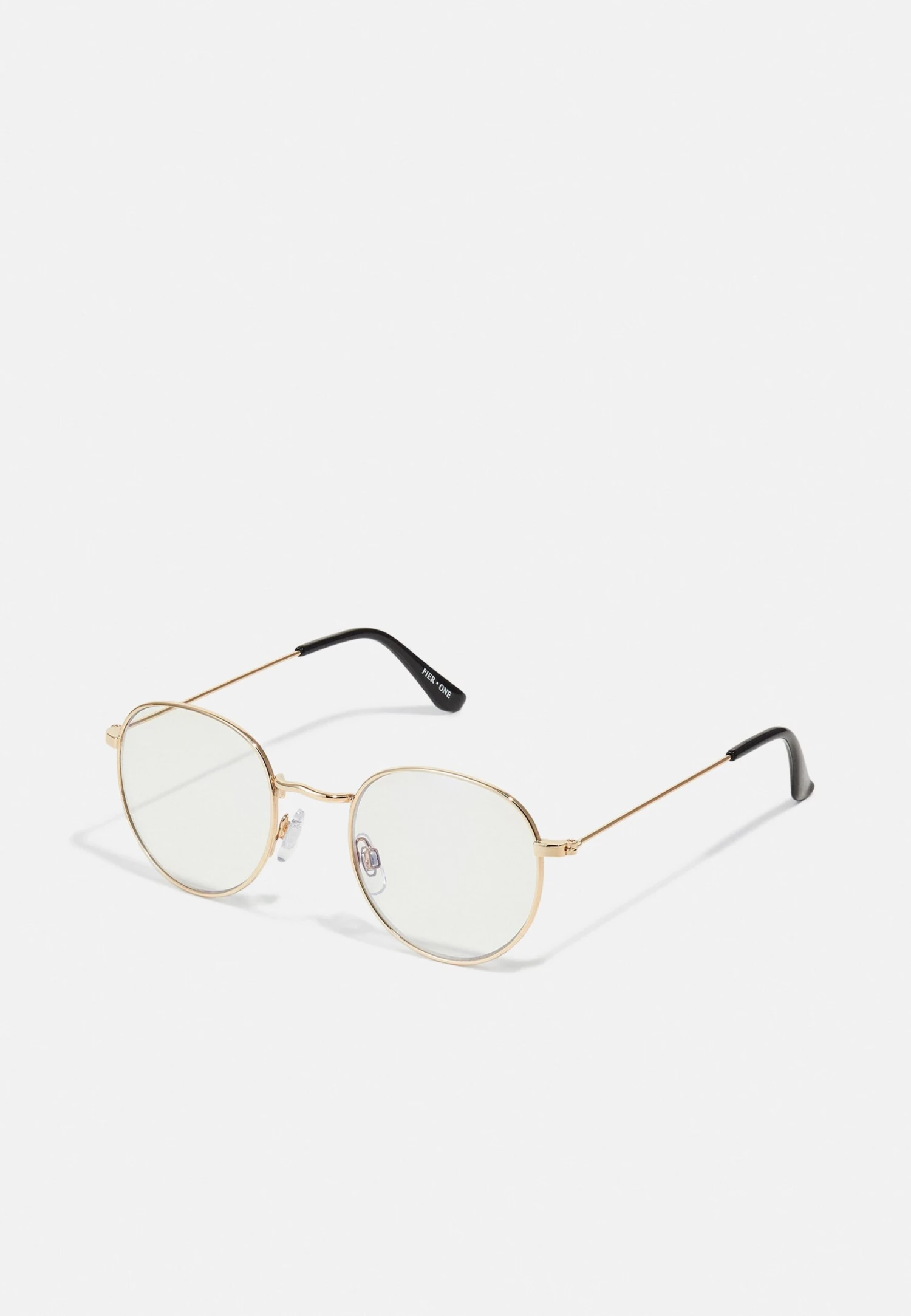 Pier One Unisex - Lunettes Anti-Lumière Bleue - Gold- Coloured