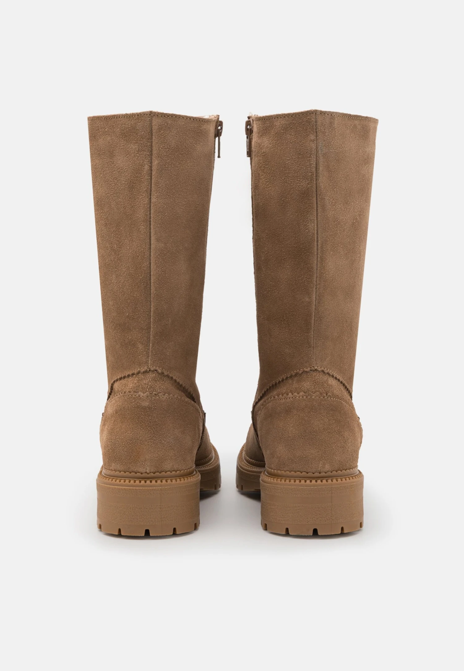 Pier One Leather Winter Boot - Bottes - Taupe – Image 4