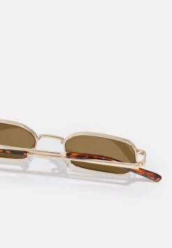 Pier One Unisex - Lunettes De Soleil - Gold-Coloured/Brown -Pier One Soldes Magasin 88ece7c2c5c74552a2c0b69534730993