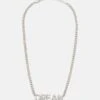 Pier One Unisex - Collier - Silver-Coloured