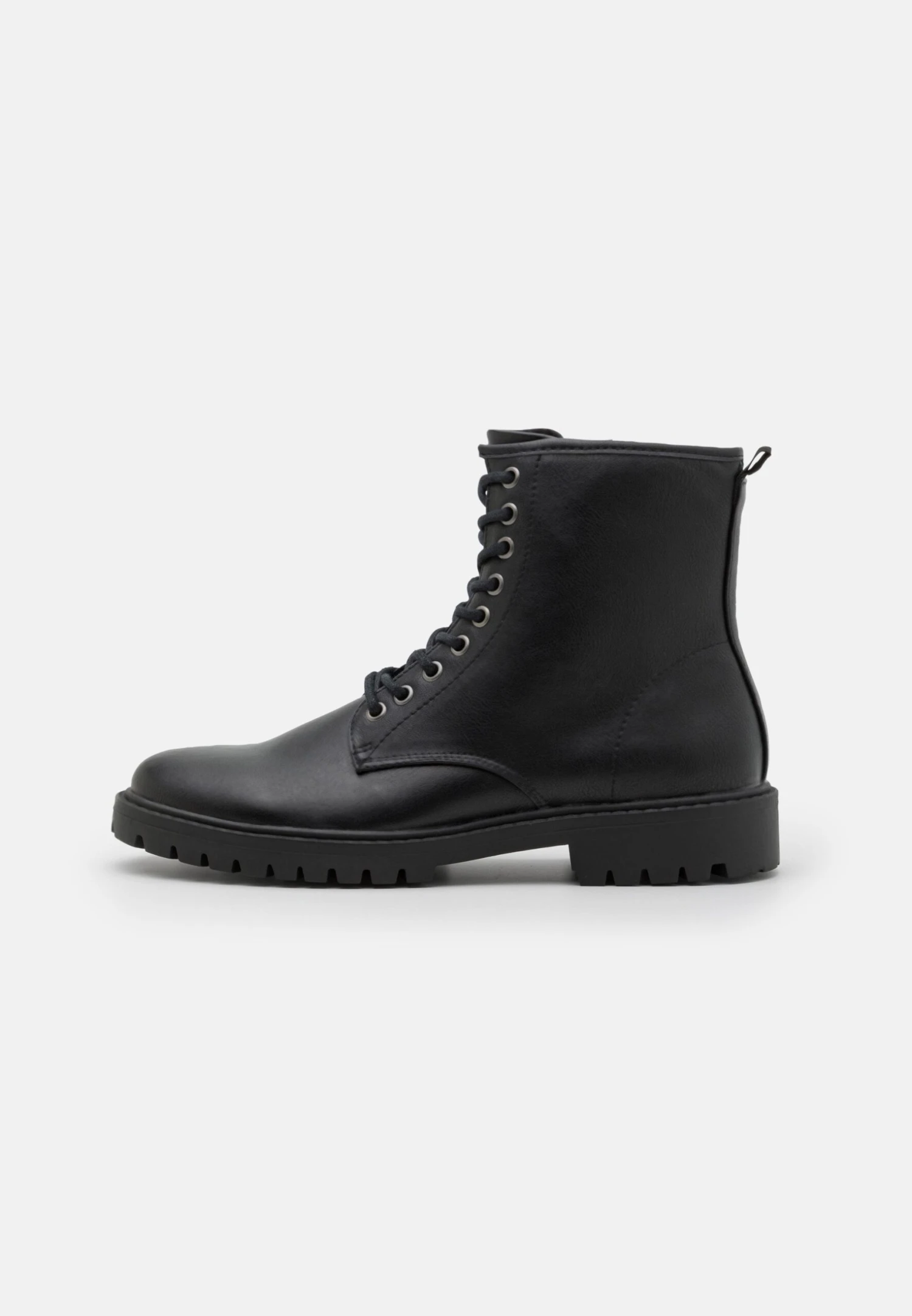 Pier One Unisex - Bottines À Lacets - Black