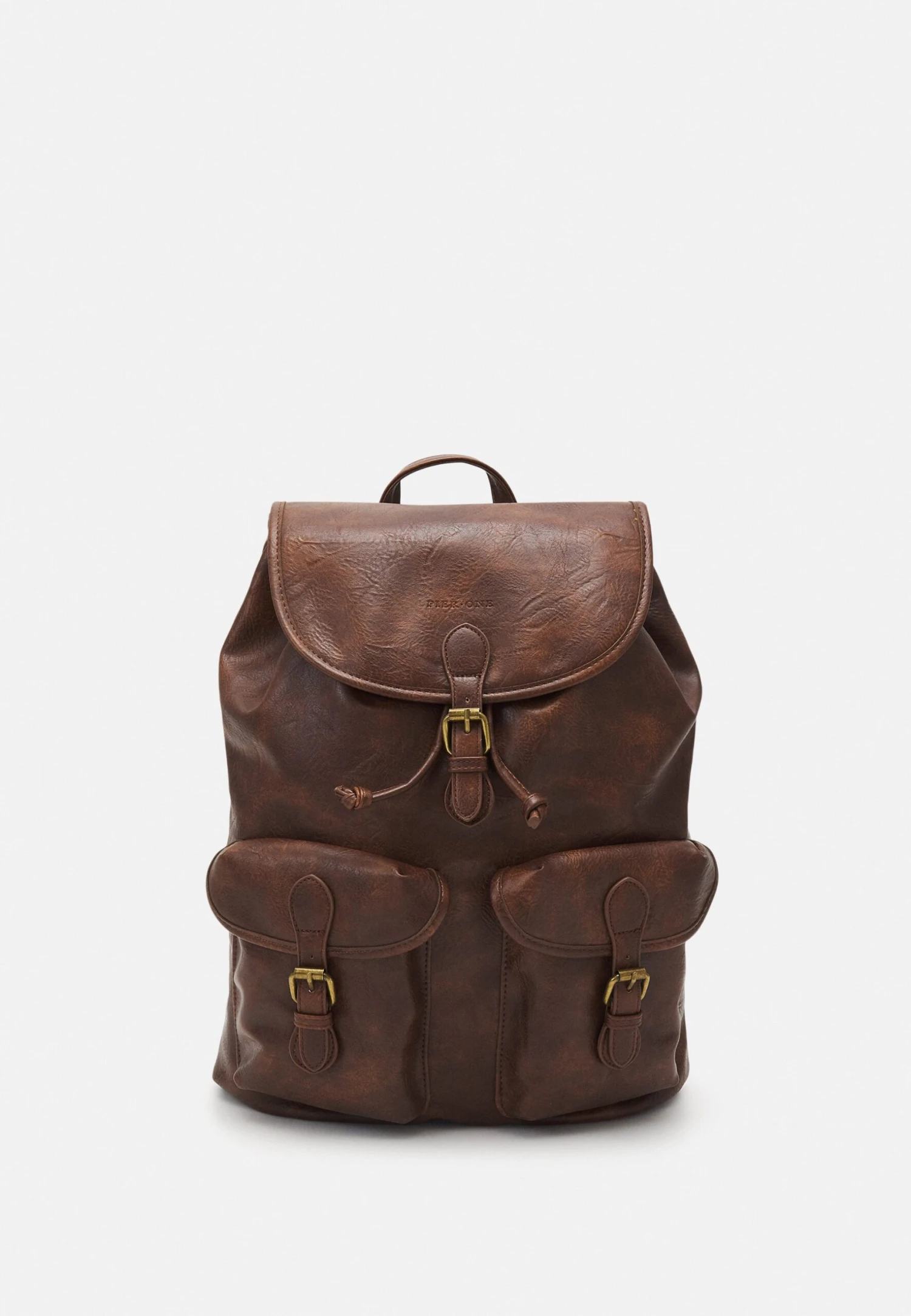 Pier One Unisex - Sac À Dos - Dark Brown