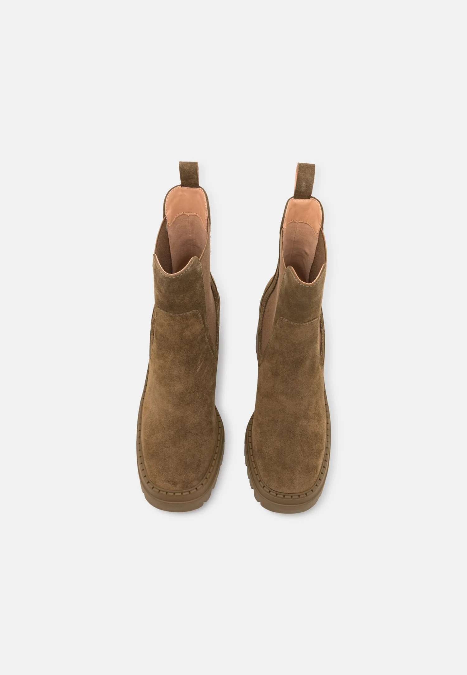 Pier One Leather - Bottines À Talons Hauts - Khaki – Image 6