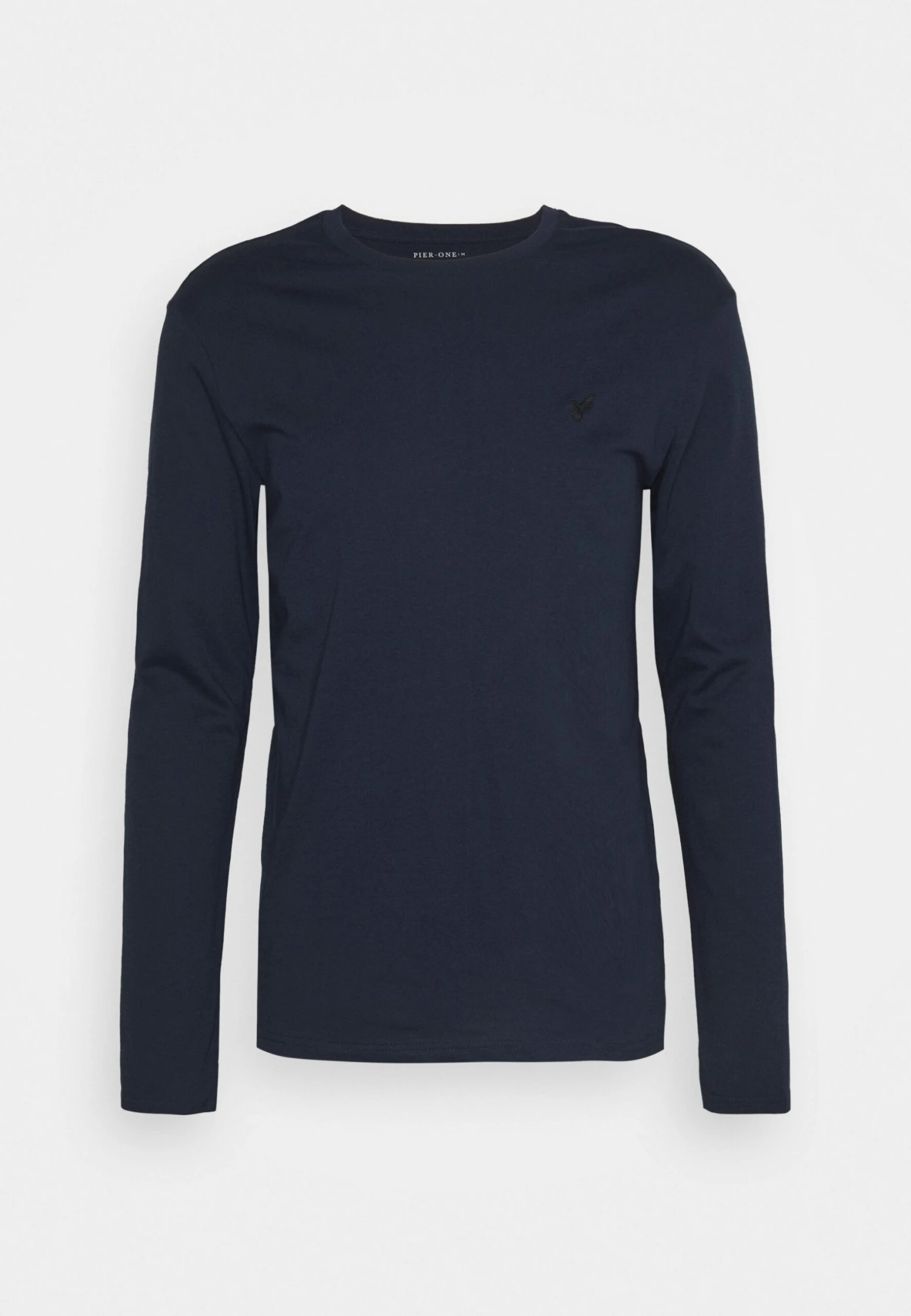 Pier One 3 Pack Unisex - T-Shirt À Manches Longues - Black/Dark Blue/Stone – Image 2