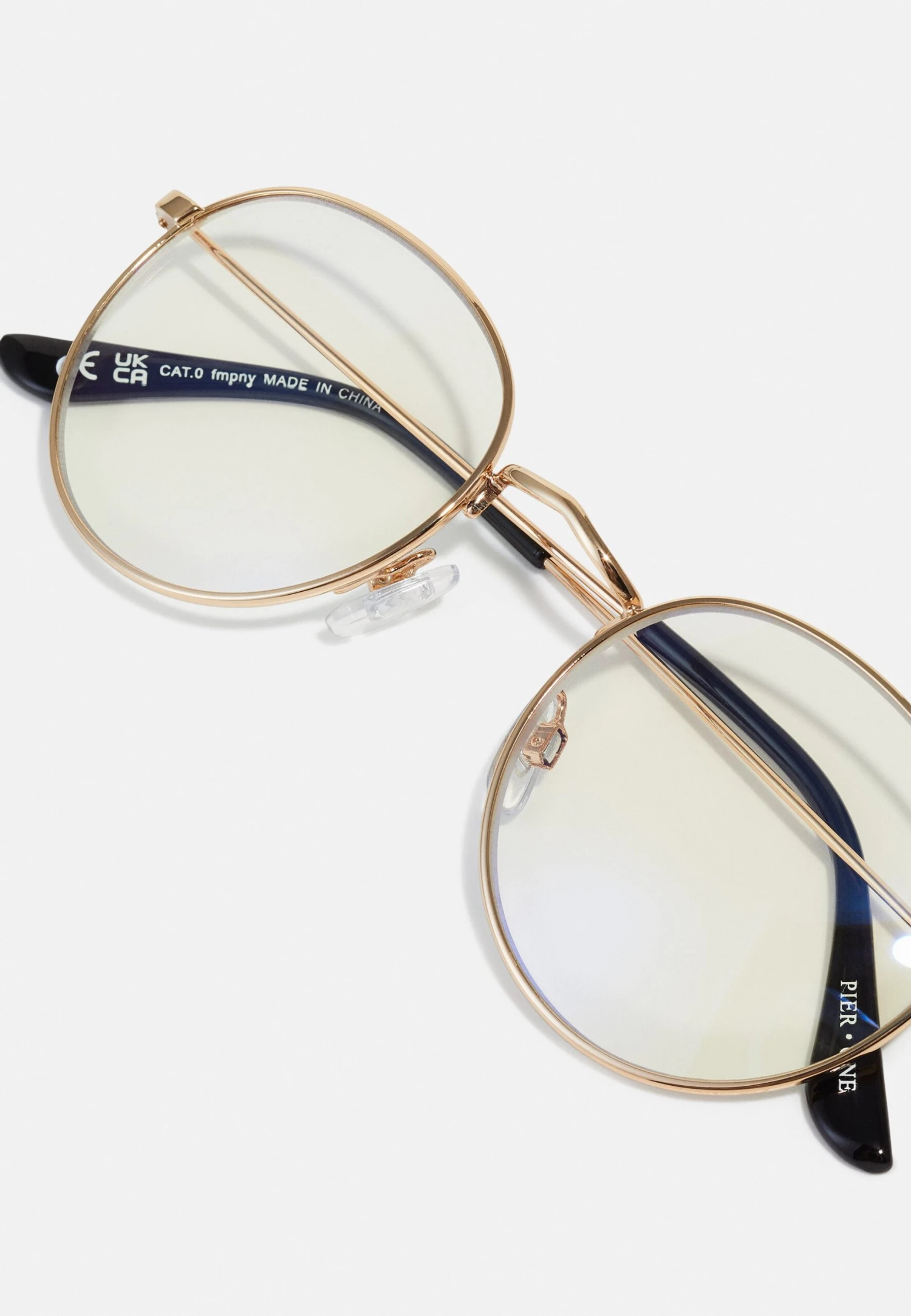 Pier One Unisex - Lunettes Anti-Lumière Bleue - Gold- Coloured – Image 4